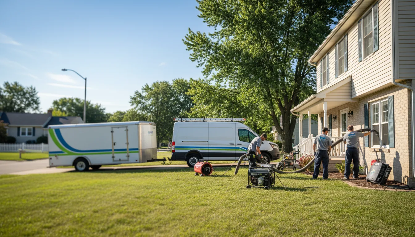 Flooded Basement Restoration And Cleanup With Repair in Arkansas City, KS near me
